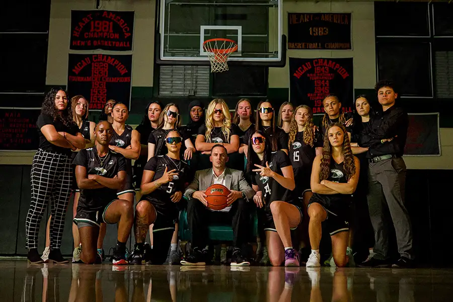 Central Methodist Women's Basketball Team